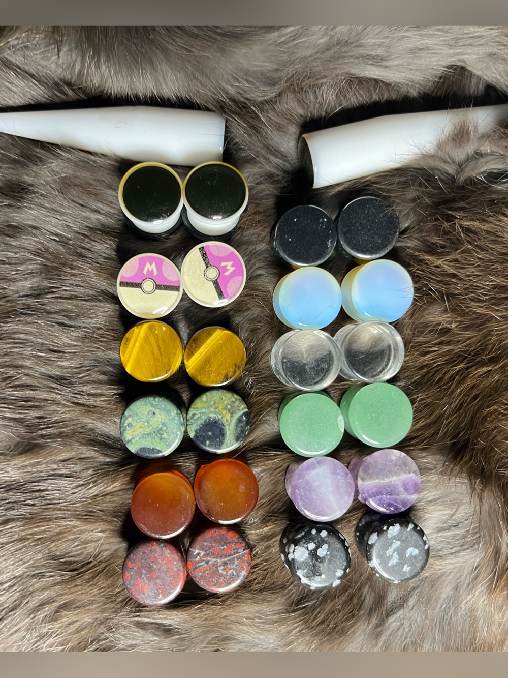 1/2” (12mm)Ear Plugs Set - Multicolor